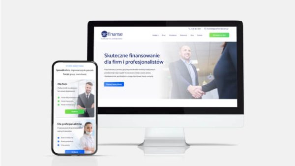 Strona internetowa profinanse.com.pl