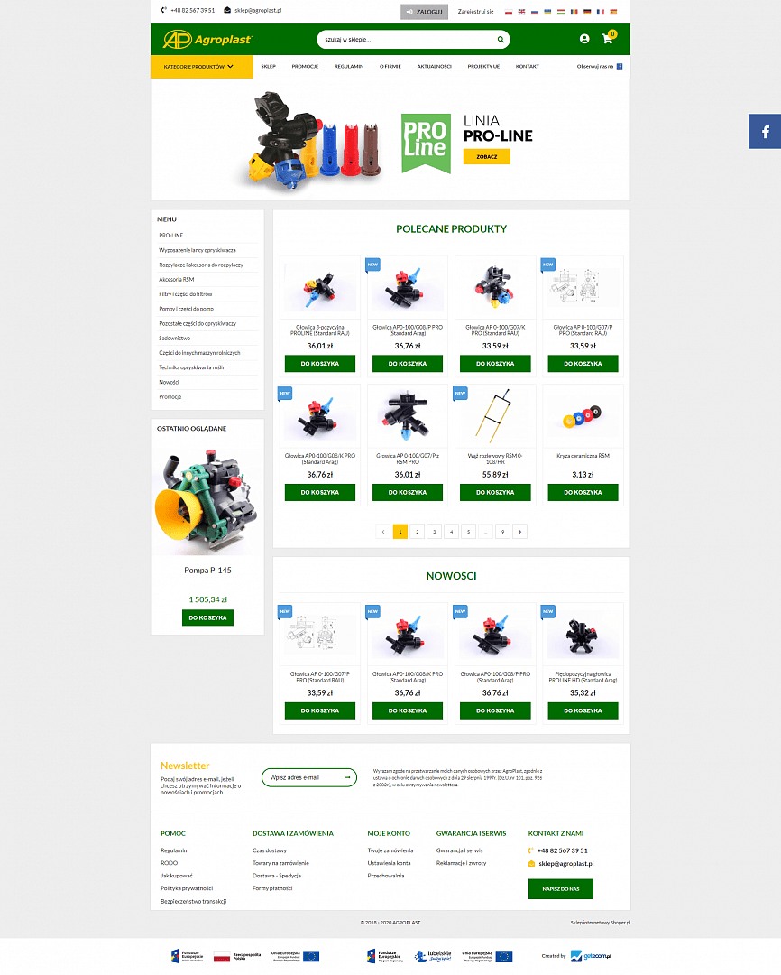 Optymalizacja Sklepu Internetowego Agroplast