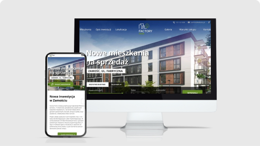 Strona internetowa factoryparkzamosc.pl