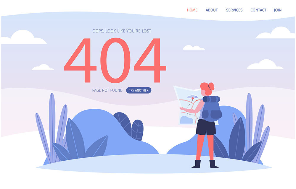 Blad 404 Na Stronie Internetowej