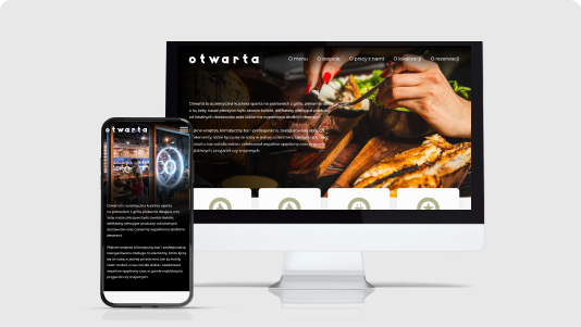Otwarta.eu – strona restauracji w Lublinie